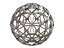 Wireframe Shape Geometric Sphere Cut Diamond
