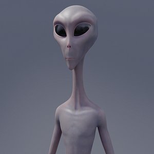 Tall Grey Alien