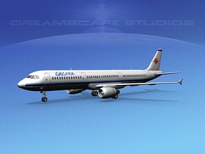 scale airbus 3d model