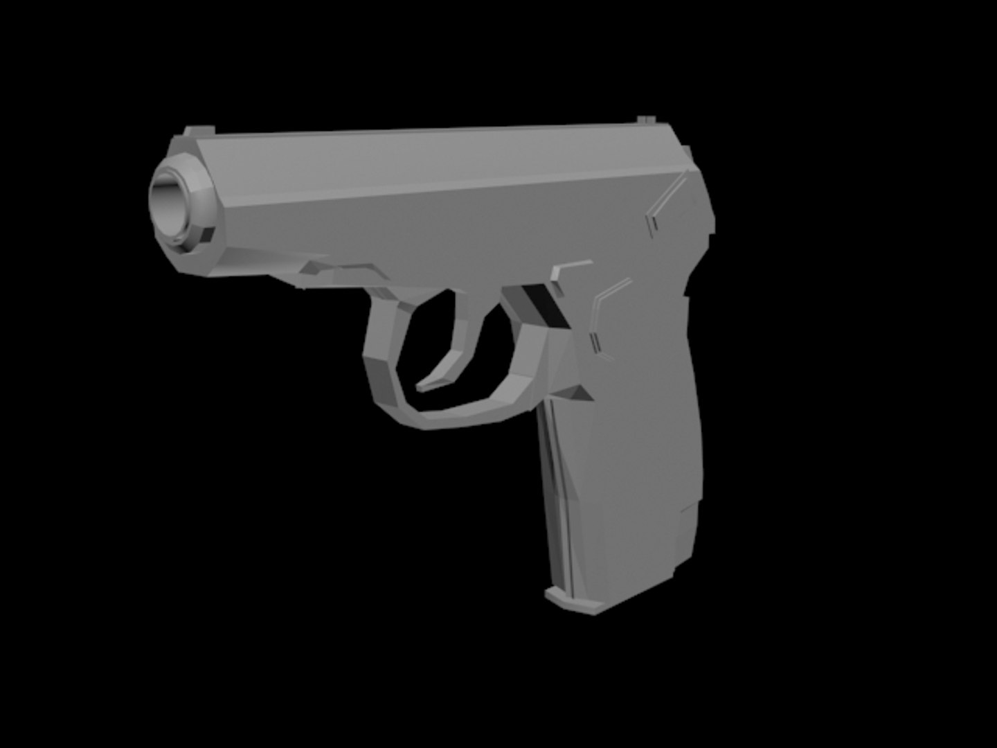 Free Makarov 3d Model