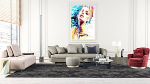 living room sofa design model