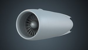 d30kp il-76 engine 3D