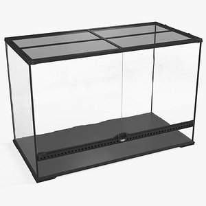 3D Empty Large Terrarium for Serpents and Lizards model