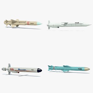 3D chinese  anti ship cruise missile collection