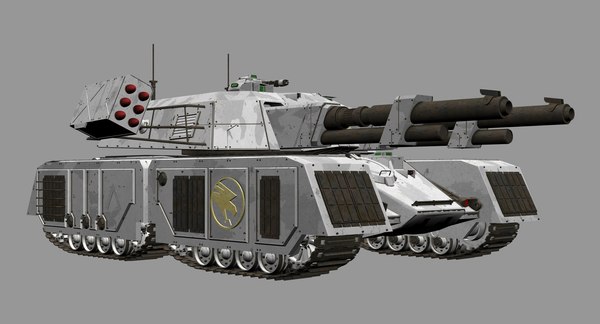 Mammonth tank X-66 winter 3D model