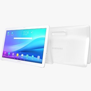 Samsung Galaxy View White (Rigged)
