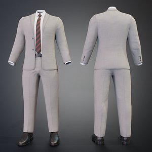 Men Formal Suit Vol 2 - Animation and Game Ready