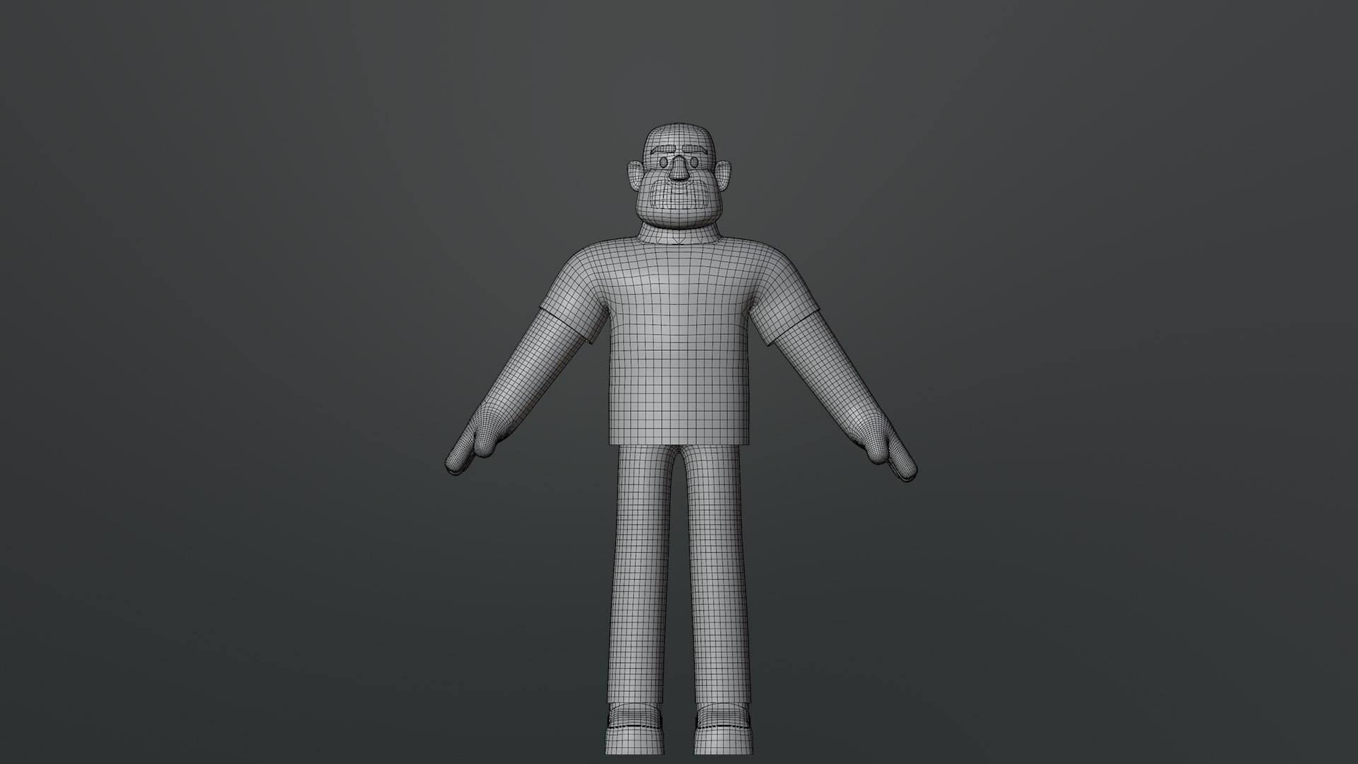 Minimal Man Character Model - TurboSquid 2284343