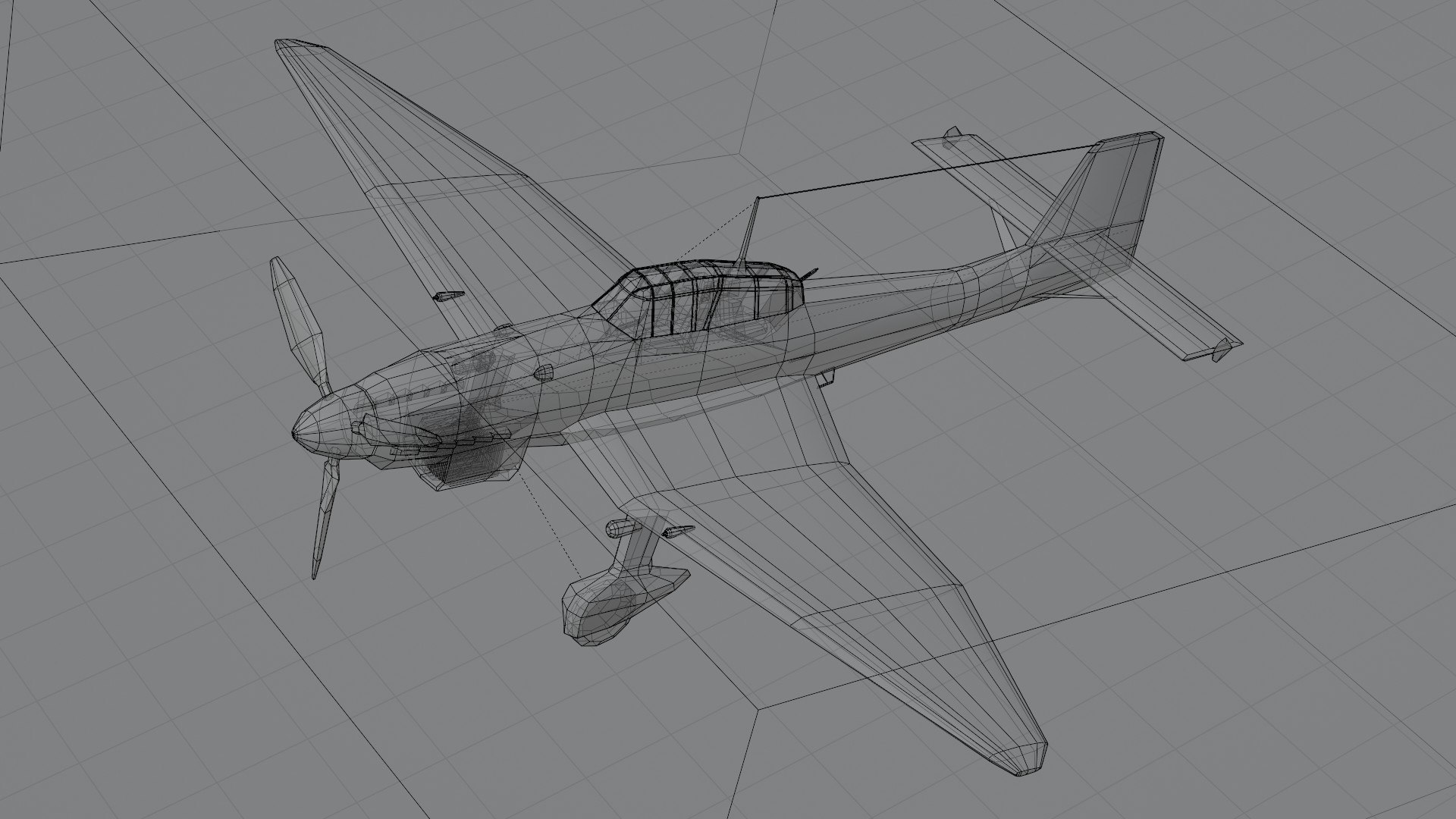 3D Junkers Ju-87 Stuka Lowpoly WW2 Bomber Model - TurboSquid 1891173