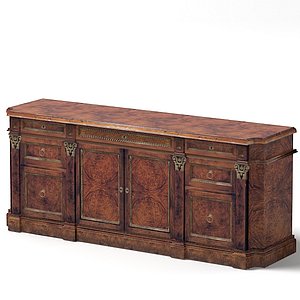 Francesco Molon classic sideboard buffet credenza