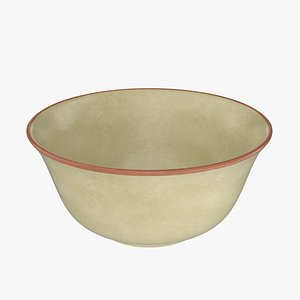 3D Ceramic Bowl A2