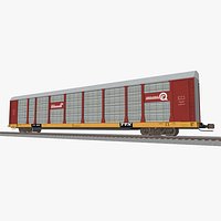 Train Car - Conrail Autorack - Car Carrier
