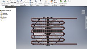 Compute Fan mini-heat 3D model