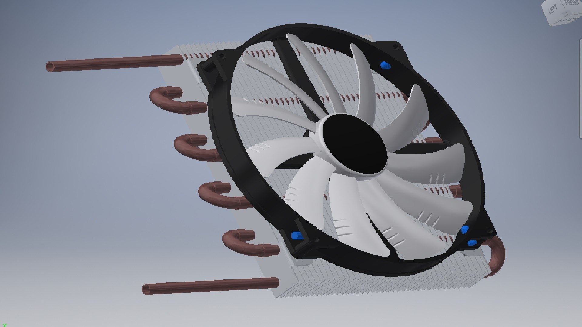 Compute Fan Mini-heat 3D Model - TurboSquid 1795874