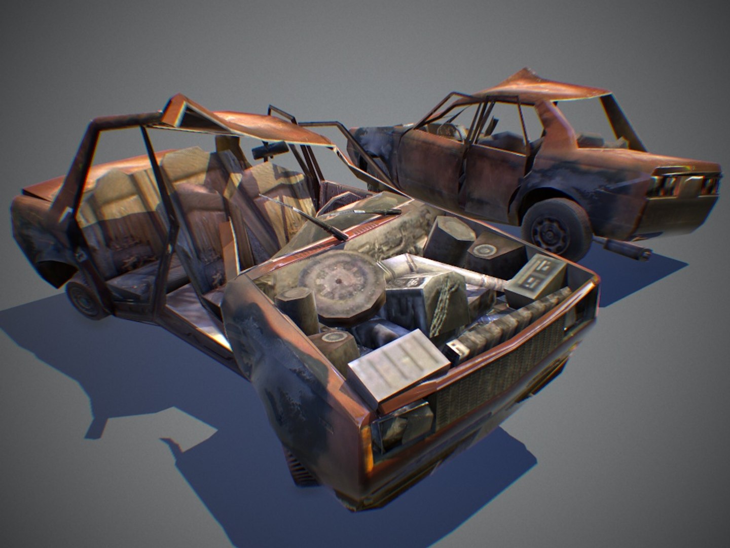 pack wrecked cars low-poly 3D model https://p.turbosquid.com/ts-thumb/78/qvNzBj/3j/screenshot009/jpg/1617113359/1920x1080/fit_q87/30f3177948a3d46b1f0ff6368014ff85eb42ea3a/screenshot009.jpg