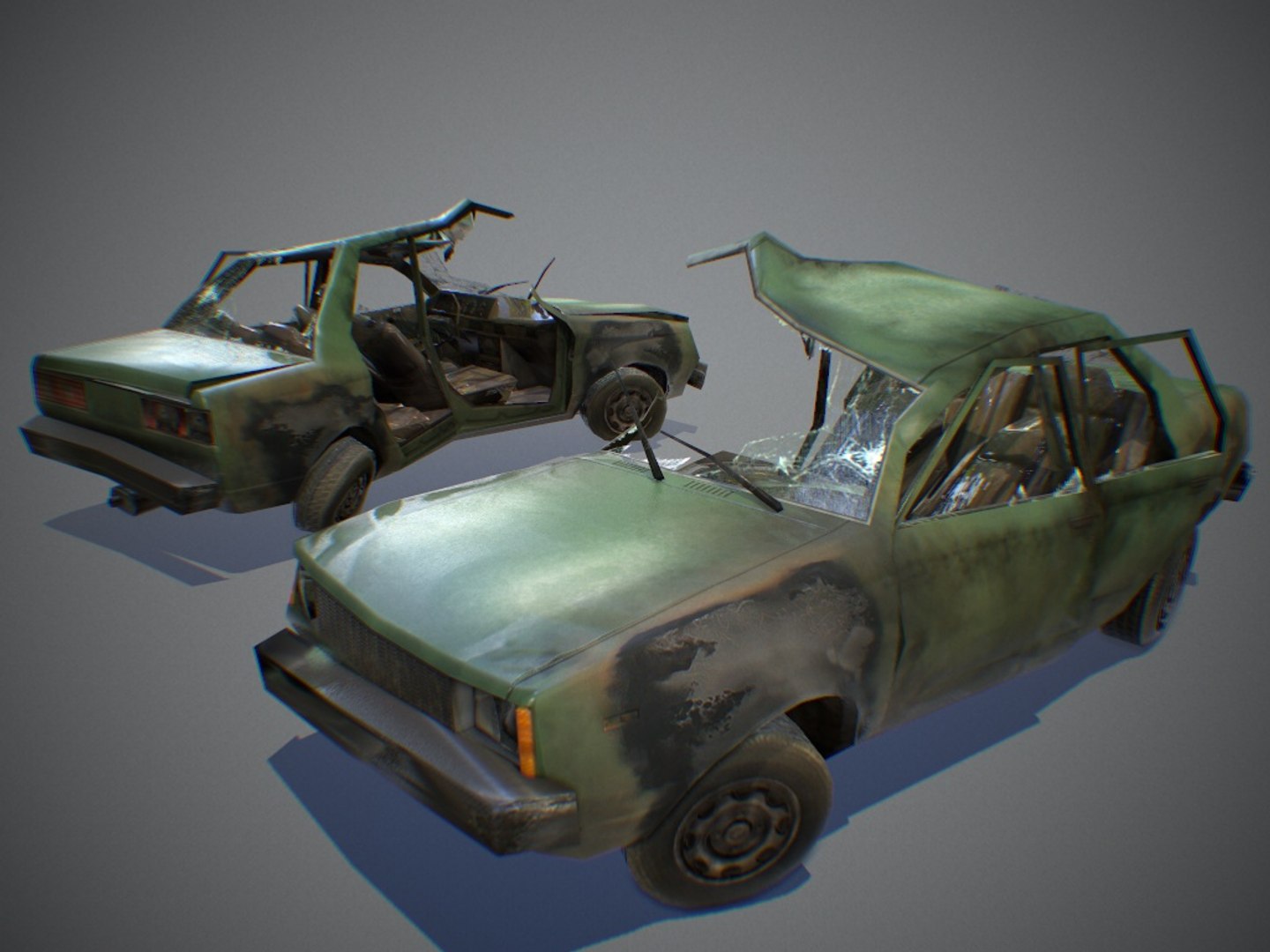 pack wrecked cars low-poly 3D model https://p.turbosquid.com/ts-thumb/78/qvNzBj/Oh/screenshot008/jpg/1617113345/1920x1080/fit_q87/12bdbe68138195f2d7d3328fc539524f7254c6c8/screenshot008.jpg