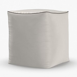 Mid-Century Modern Pouf