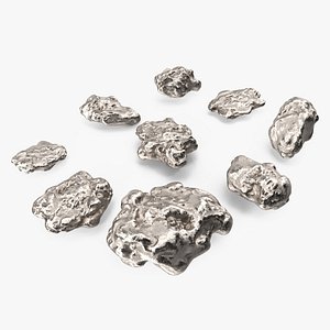 Metallic Minerals Silver Set