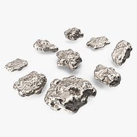 Metallic Minerals Silver Set