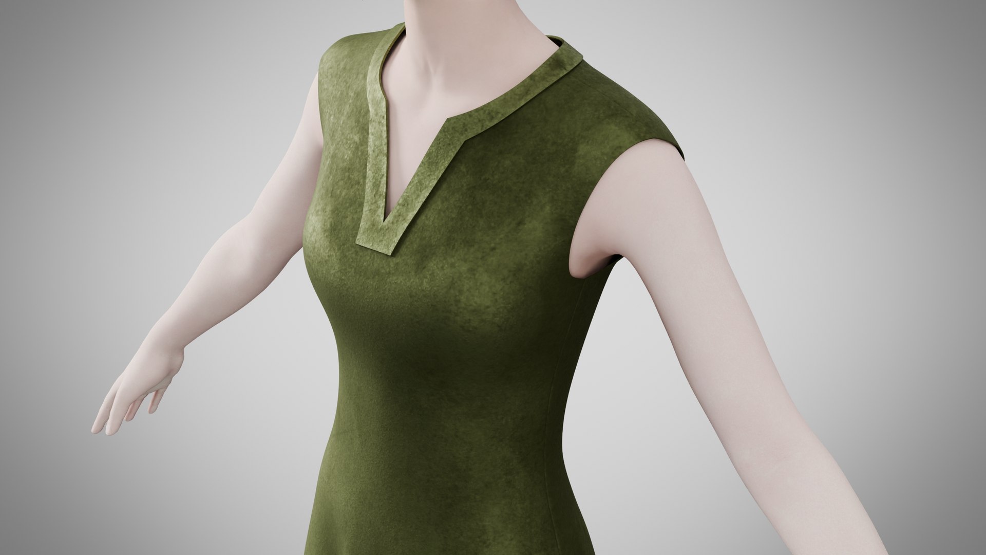 Dress 44 Olive Green Velvet 3D model https://p.turbosquid.com/ts-thumb/78/uktoEZ/Fy/4/jpg/1770183514/1920x1080/fit_q87/d6603d768a31686dc7afa161dffe62eedad5f78a/4.jpg