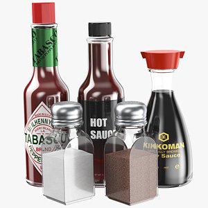 Condiments Bottles Collection