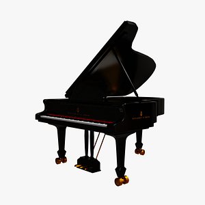 3D Steinway Piano  Grand Piano model
