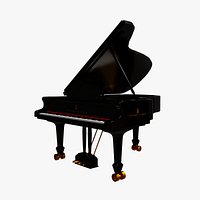 Steinway Piano  Grand Piano 3D
