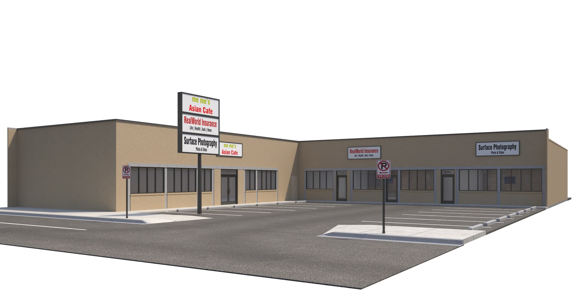 3D Store Mall Retailer TurboSquid 1660307