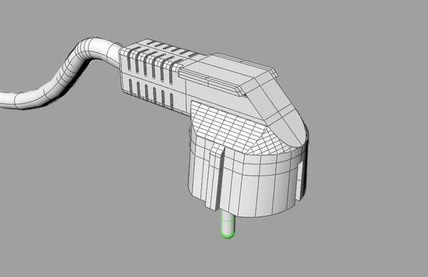 multi-plug cable power 3d 3ds