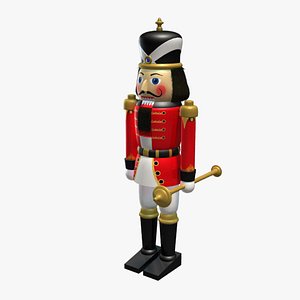 3d model nutcracker character