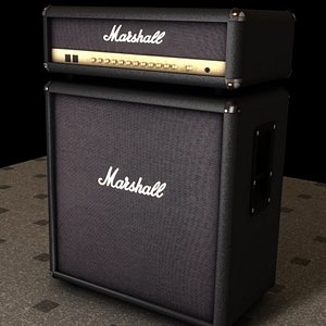 marshall speaker 3d model