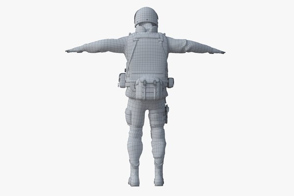 Military Male Russian Soldier 3D Model - TurboSquid 1302193