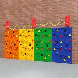 kids climbing wall