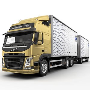 VOLVO FM 6X2 With Trailer