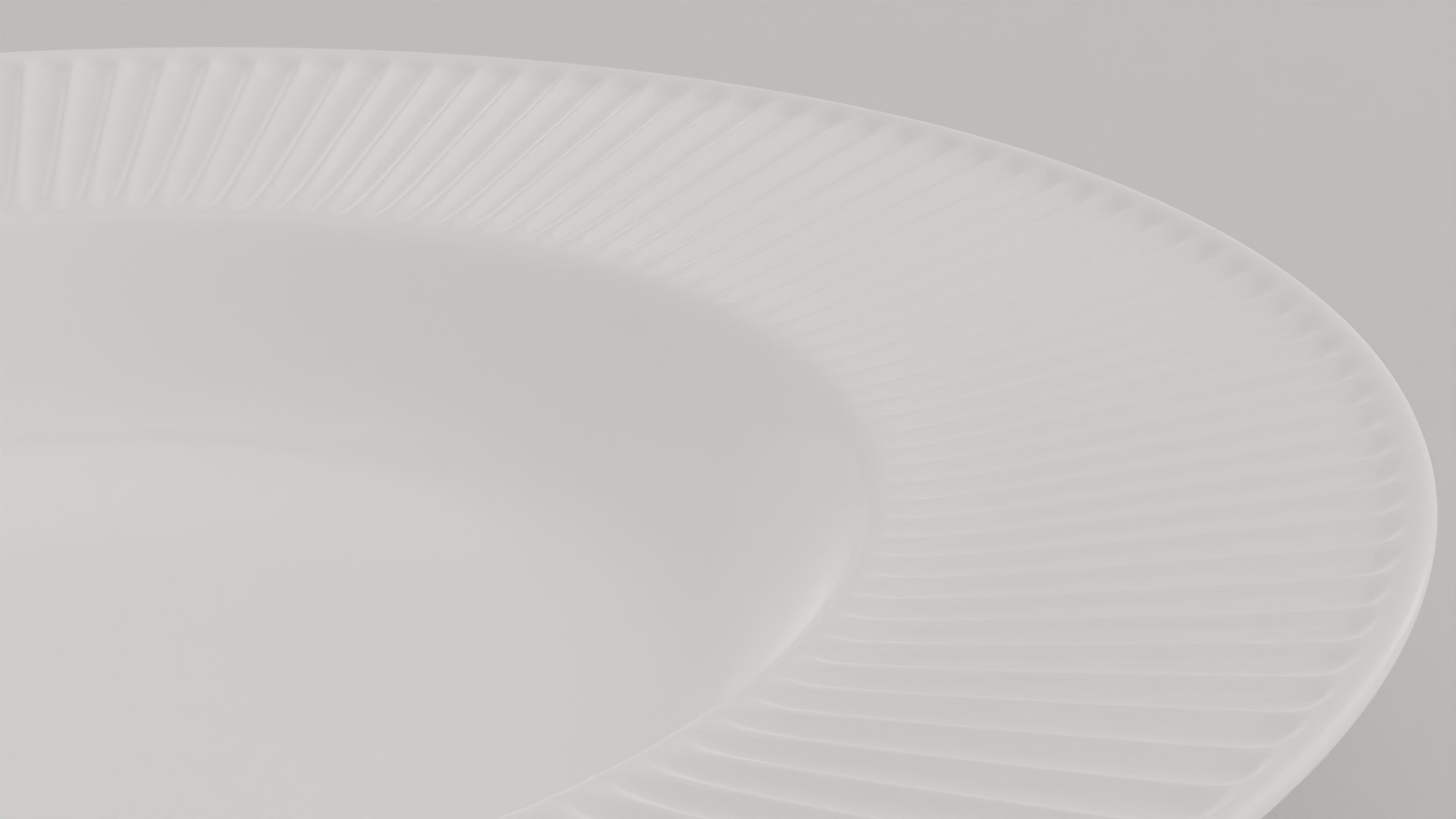 Ridges Soup Plate Model - TurboSquid 1990048