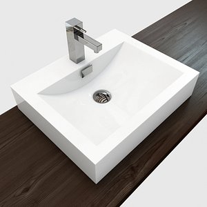 3d model of sink