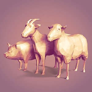 Farm Animals Figurines