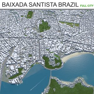 3D Baixada Santista Brazil