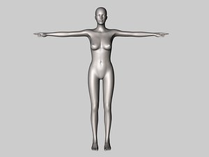 cinema4d mannequin dummy female