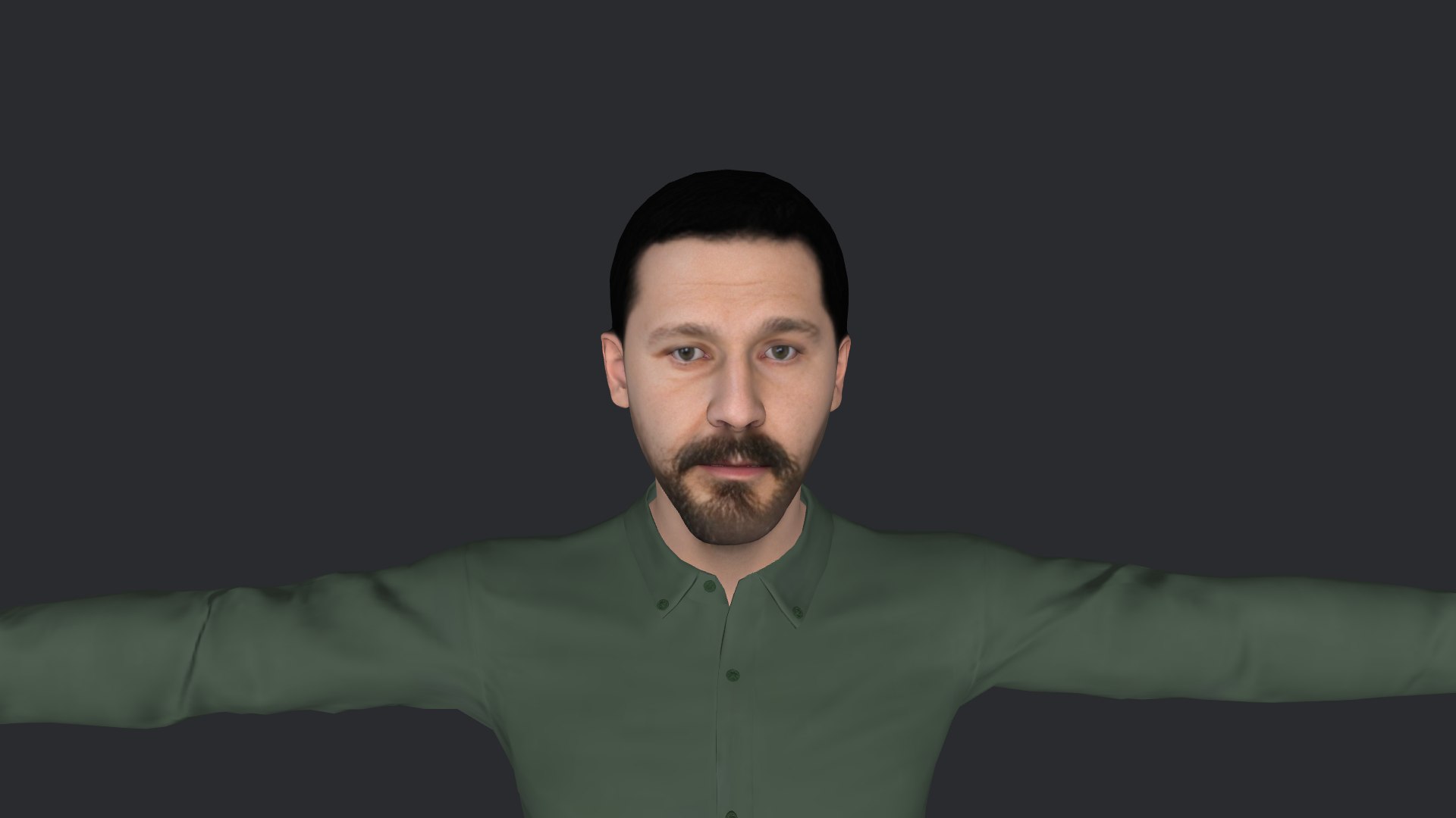 3D Model Shia LaBeouf Hyper Realistic Full Body Fully Rigged 3D ...