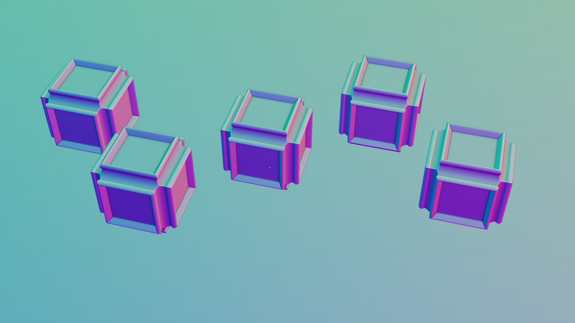 Scifi Simple Box Model 3D Model - TurboSquid 1908611
