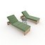Sun Lounger 25 3D model
