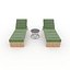 Sun Lounger 25 3D model