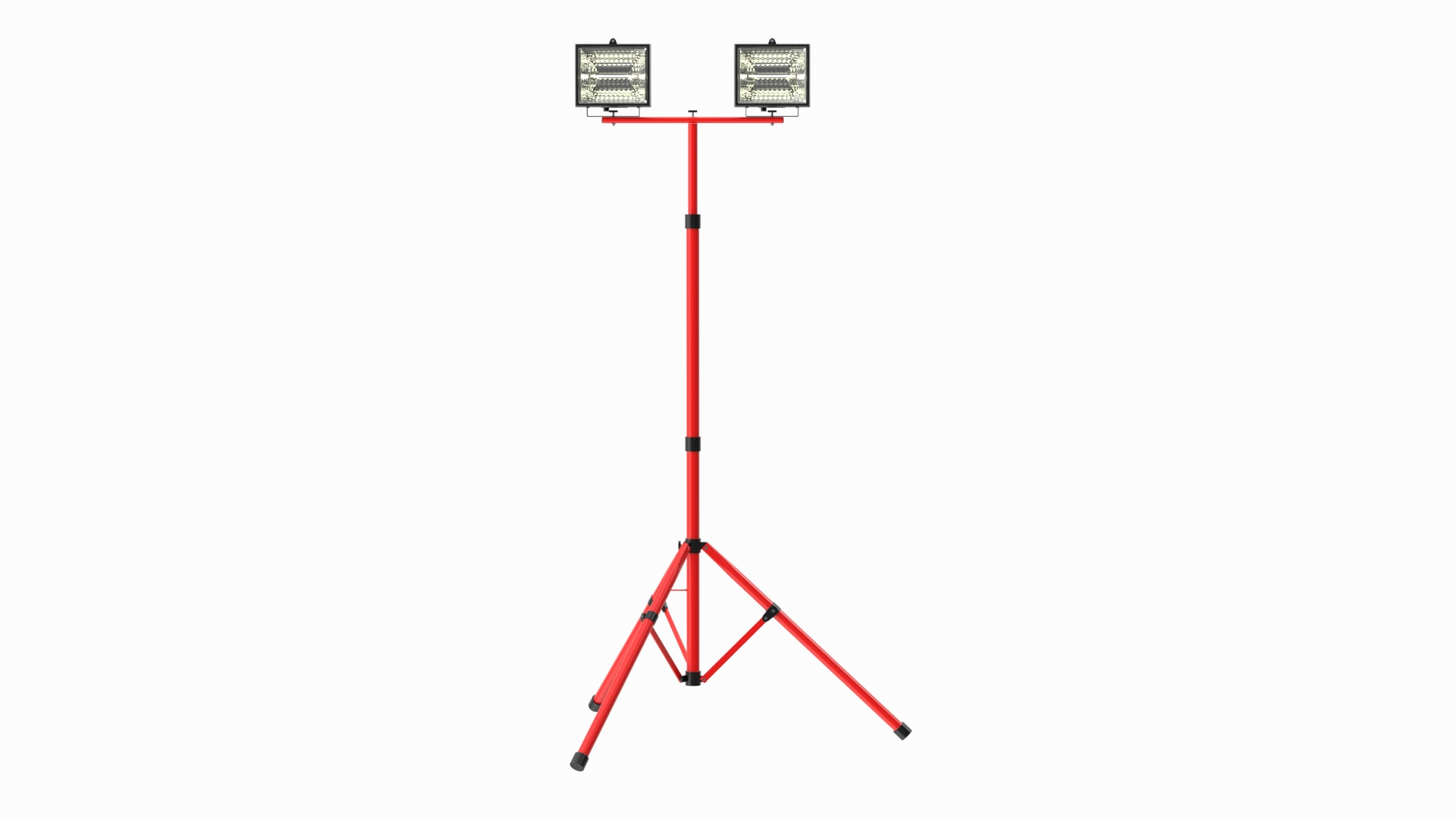 Dual Head Tripod Construction Light Model - TurboSquid 2344155
