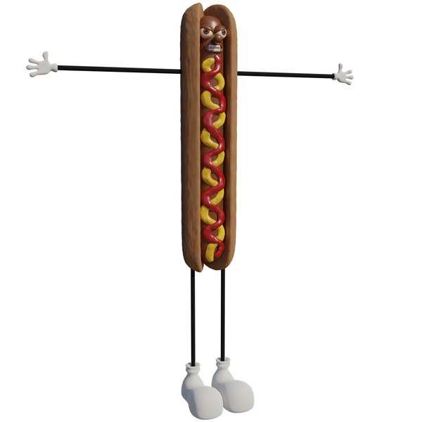 3D HOT DOG