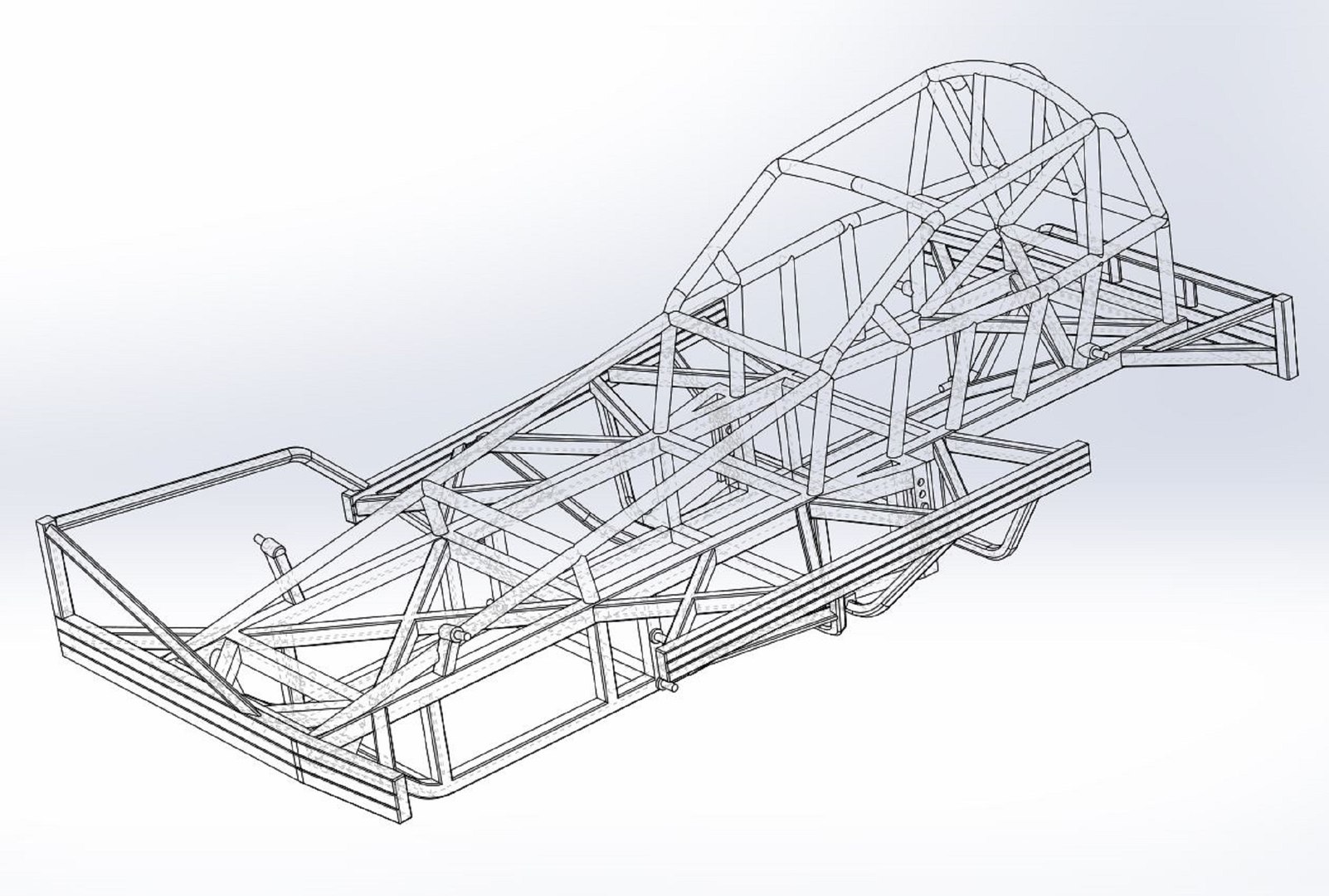 Frame Of BriSCA Formula 1 Stock Car Scale 1 To 25 Model - TurboSquid ...