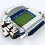 Stamford Bridge Stadium (Low Poly Version)