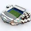 Stamford Bridge Stadium (Low Poly Version)