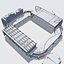 Stamford Bridge Stadium (Low Poly Version)
