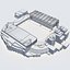 Stamford Bridge Stadium (Low Poly Version)